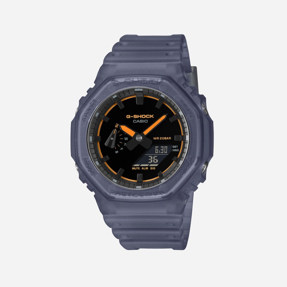 G Shock GA-2100K-2AER Watch - Smoke Blue