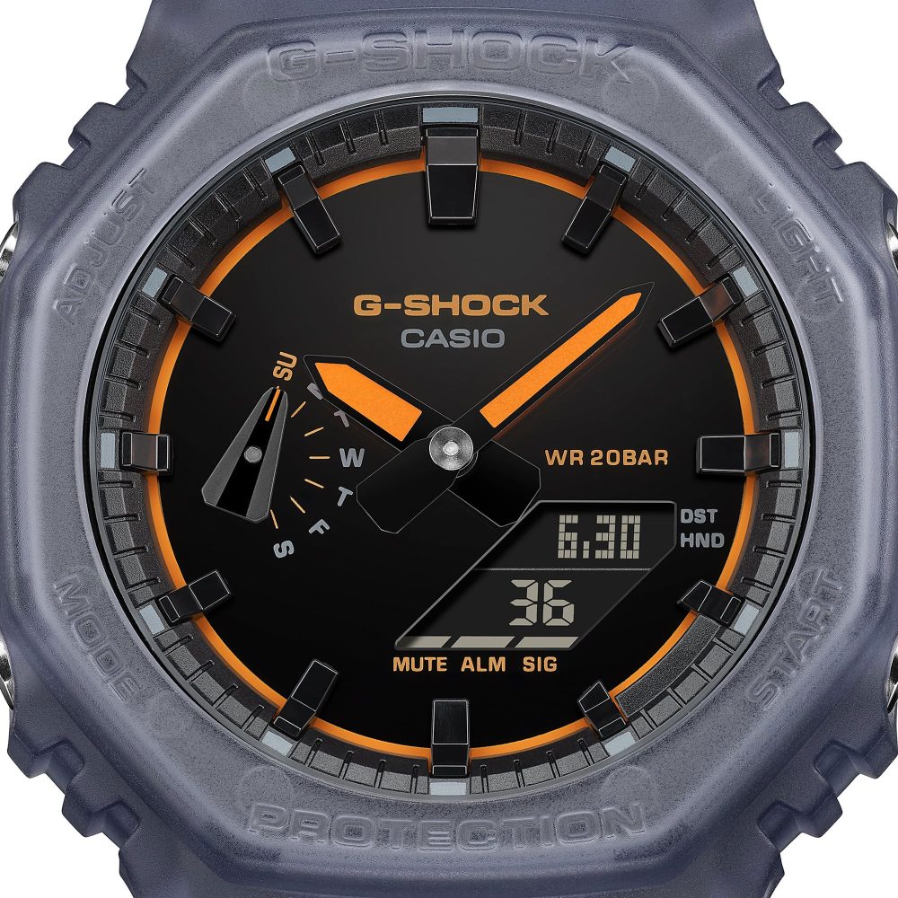 G Shock GA-2100K-2AER Watch - Smoke Blue