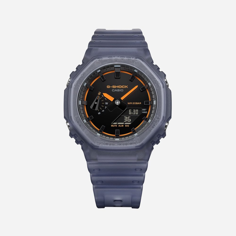 G Shock GA-2100K-2AER Watch - Smoke Blue