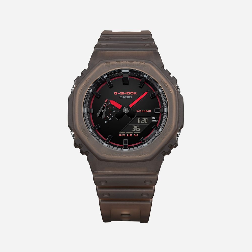 G Shock GA-2100K-5AER Watch - Smoke Brown