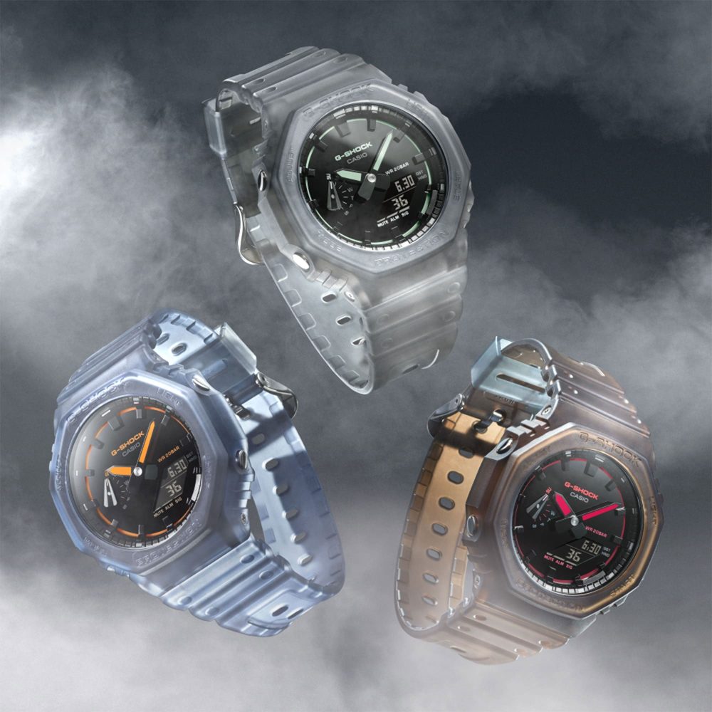 G Shock GA-2100K-5AER Watch - Smoke Brown