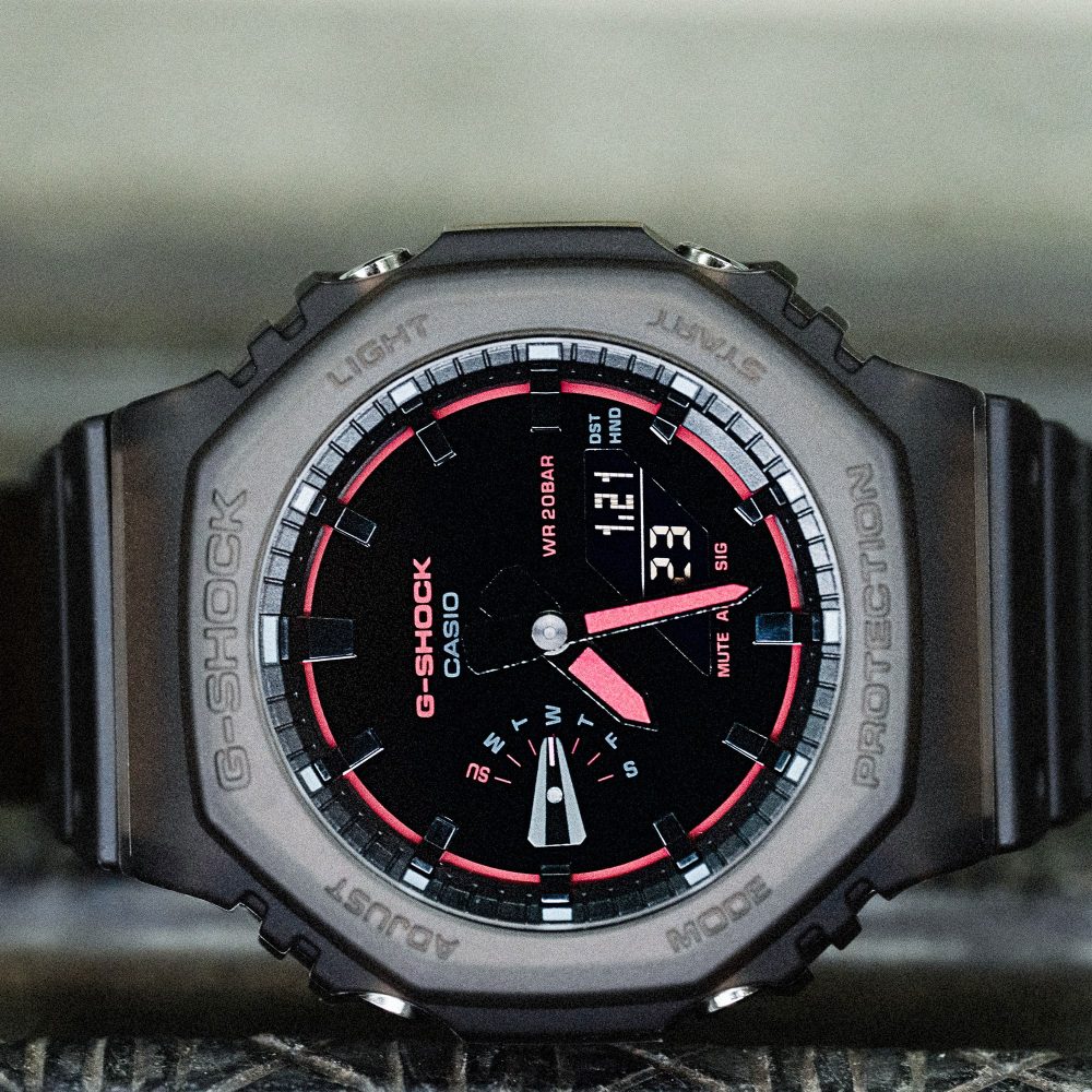 G Shock GA-2100K-5AER Watch - Smoke Brown