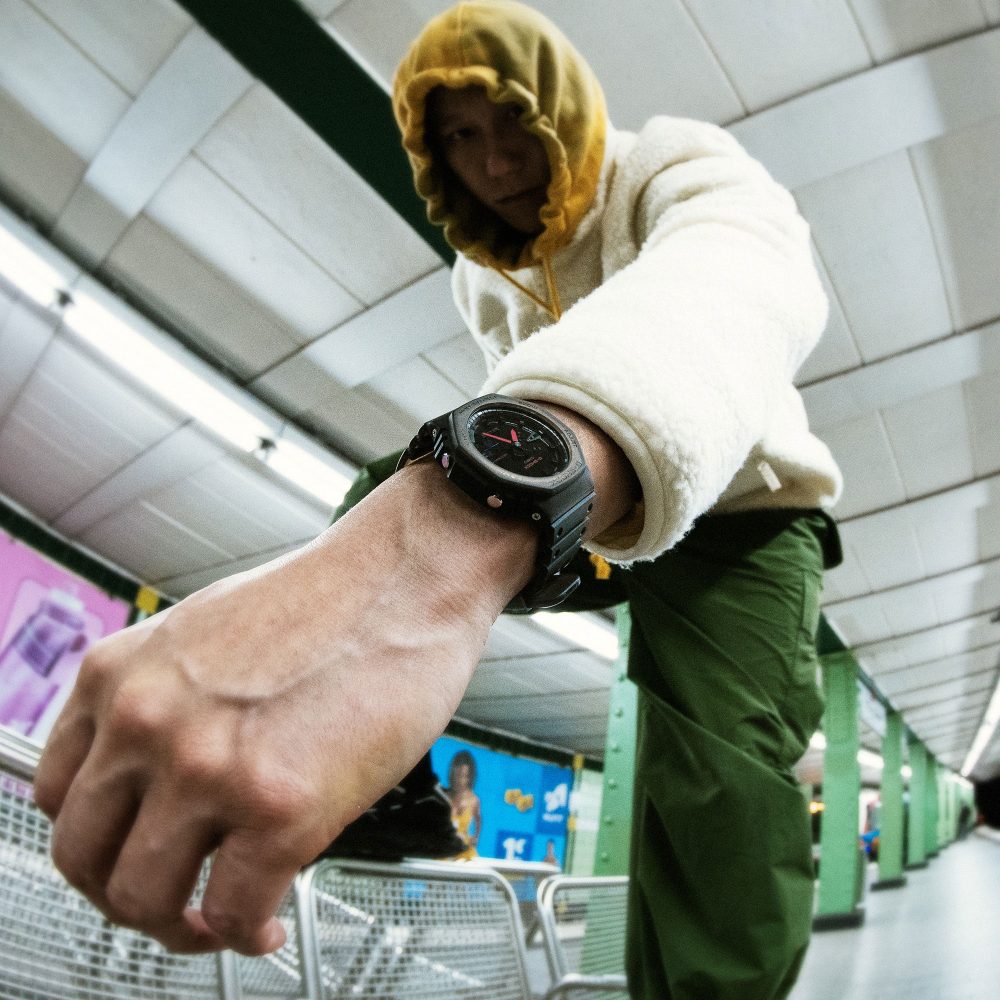 G Shock GA-2100K-5AER Watch - Smoke Brown