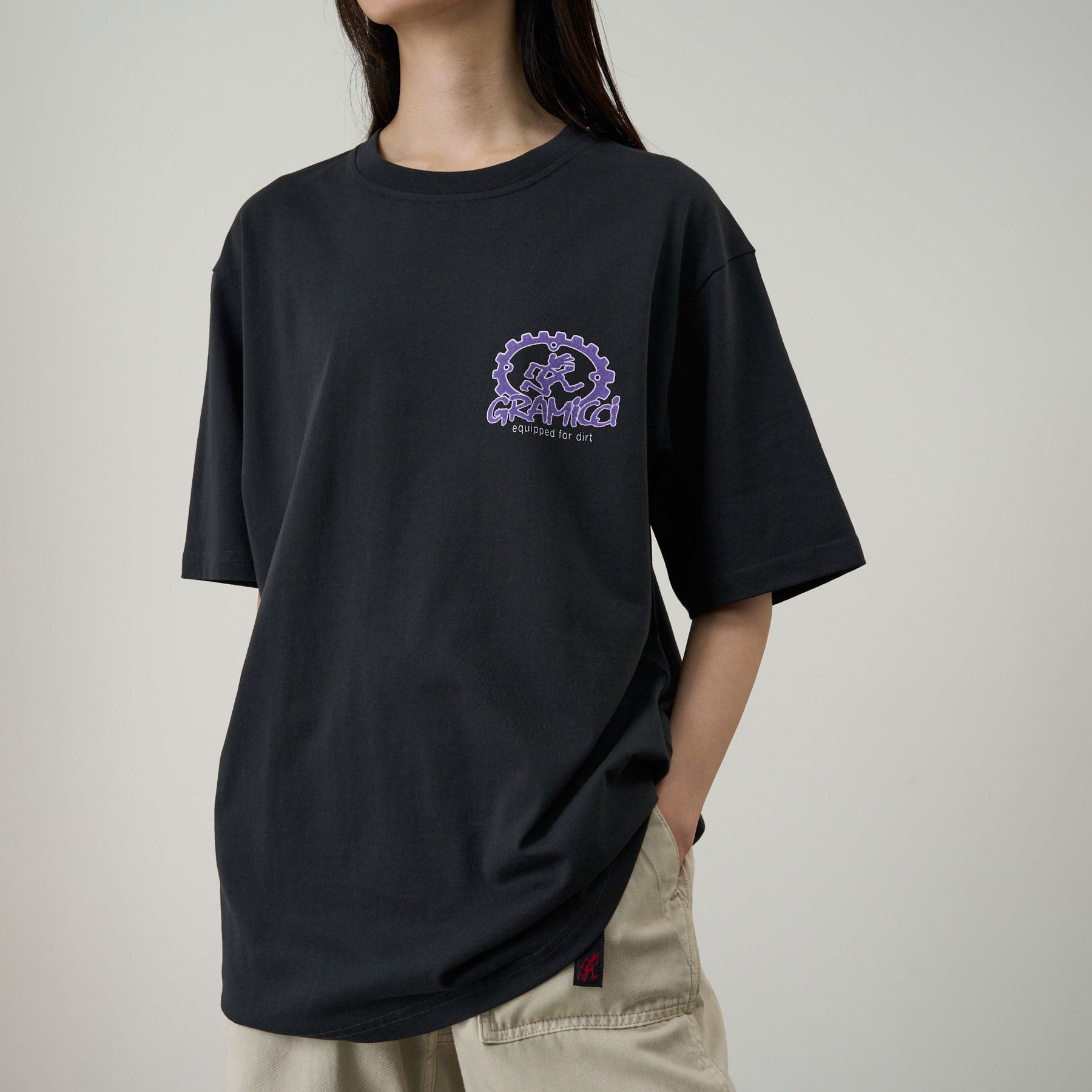Gramicci Equipped For Dirt Tee - Vintage Black