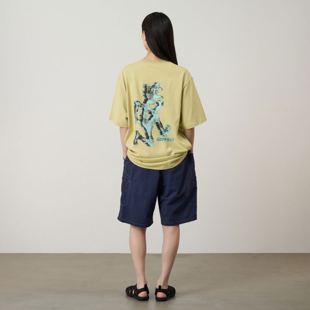 Gramicci Ice Sculpture Tee - Lime