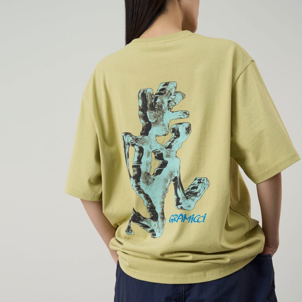 Gramicci Ice Sculpture Tee - Lime