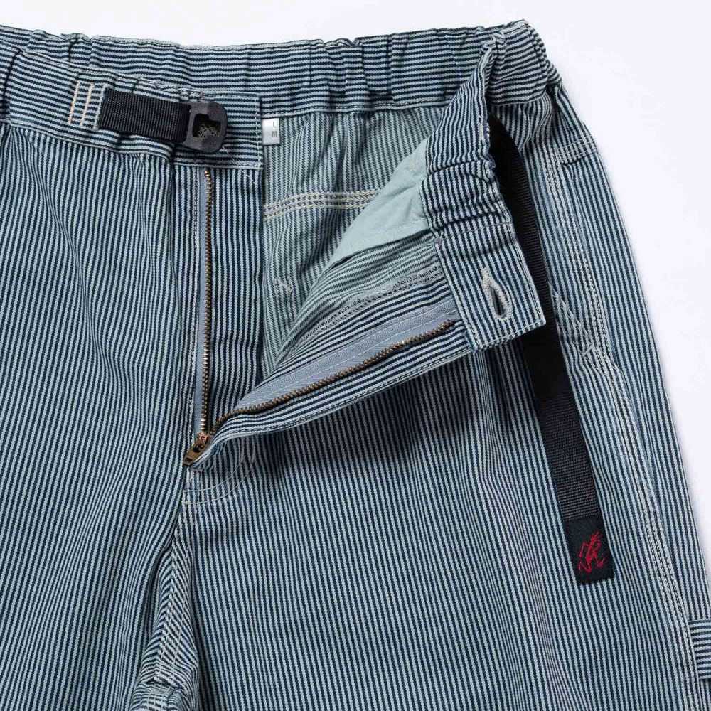 Gramicci Overdyed Hickory Work Pant - Navy Gramicci Overdyed Hickory Work Pant - Navy