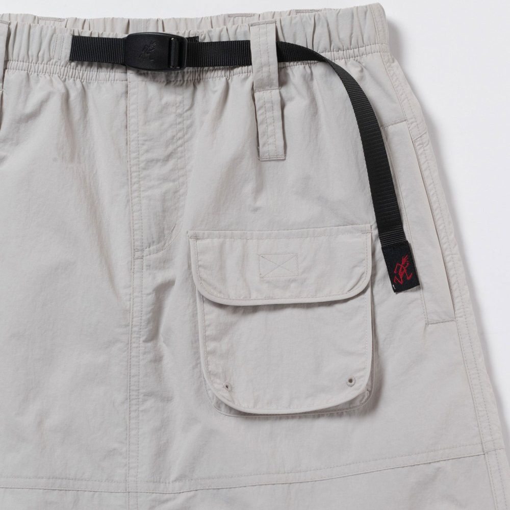 Gramicci Womens Nylon Utility Skirt - Ecru