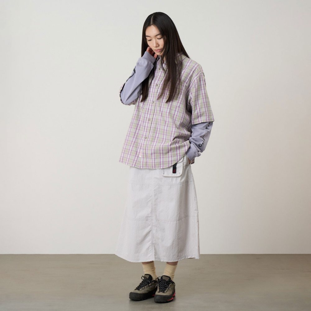 Gramicci Womens Nylon Utility Skirt - Ecru