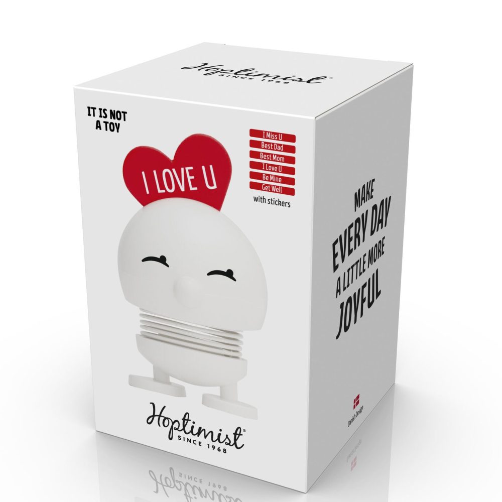 Hoptimist Love Bimble Small - White
