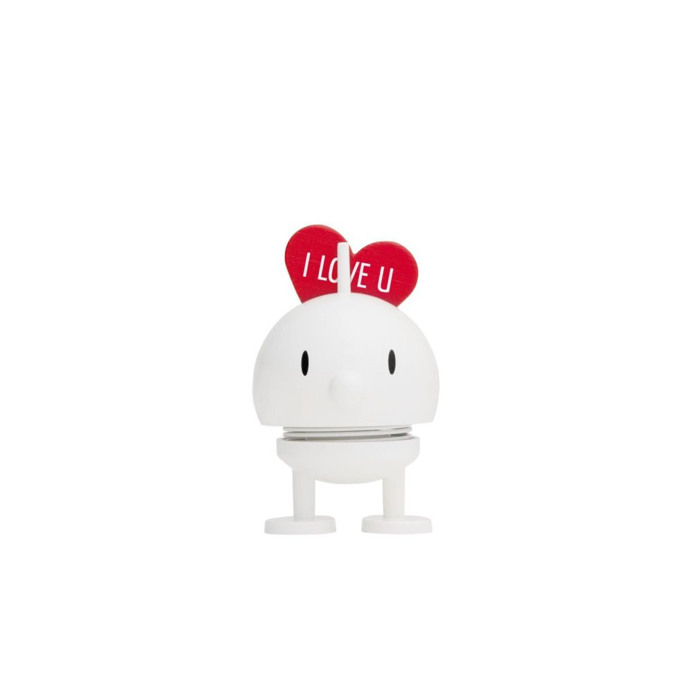 Hoptimist Love Bumble Small - White