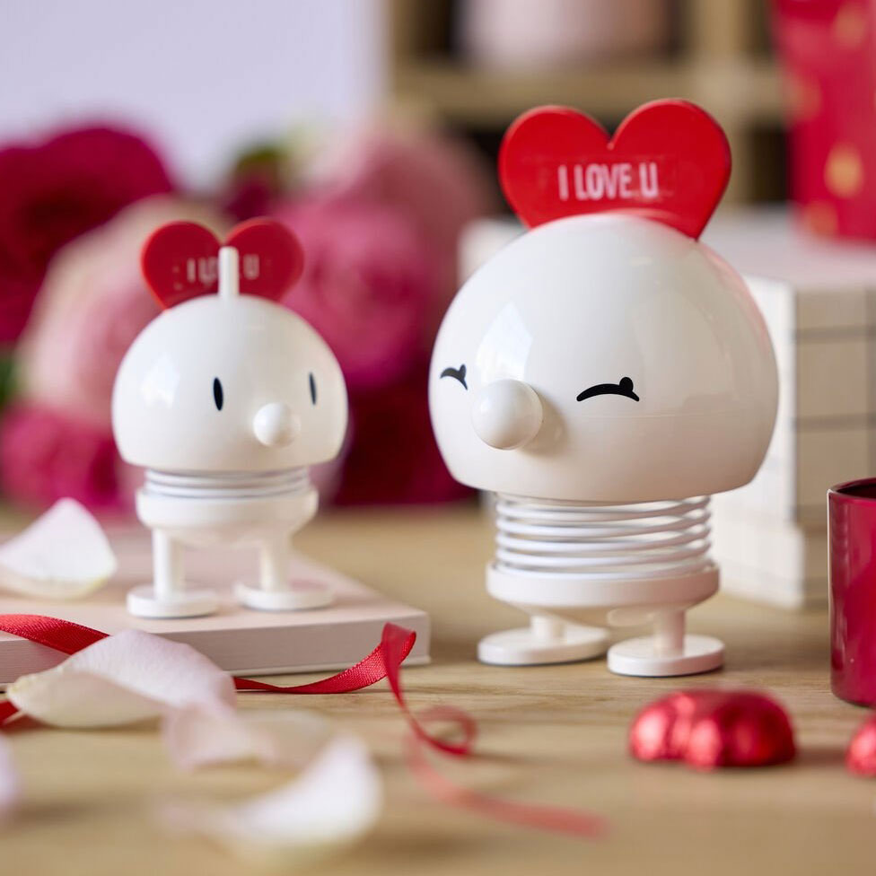 Hoptimist Love Bumble Small - White