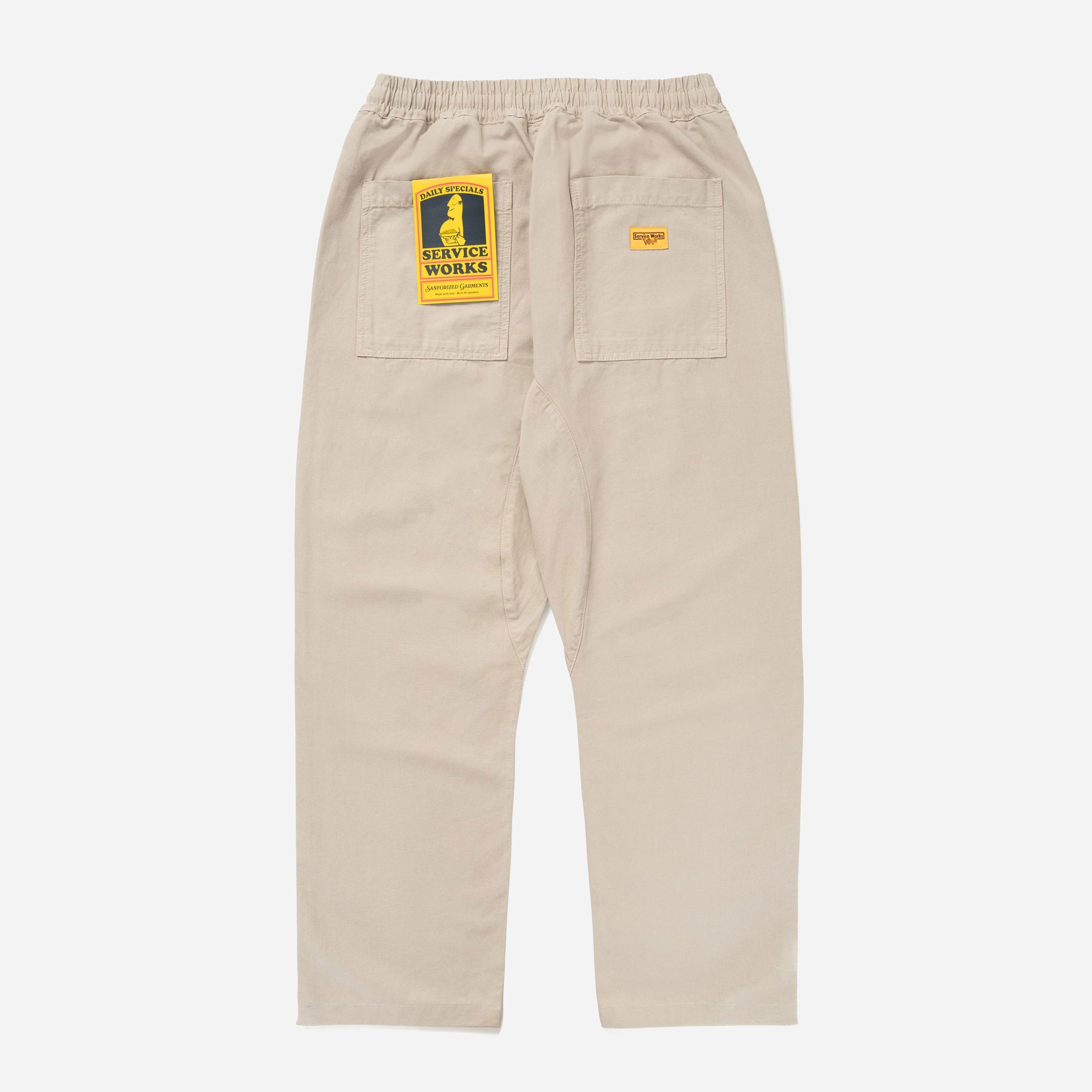 Service Works Classic Chef Pant - Stone