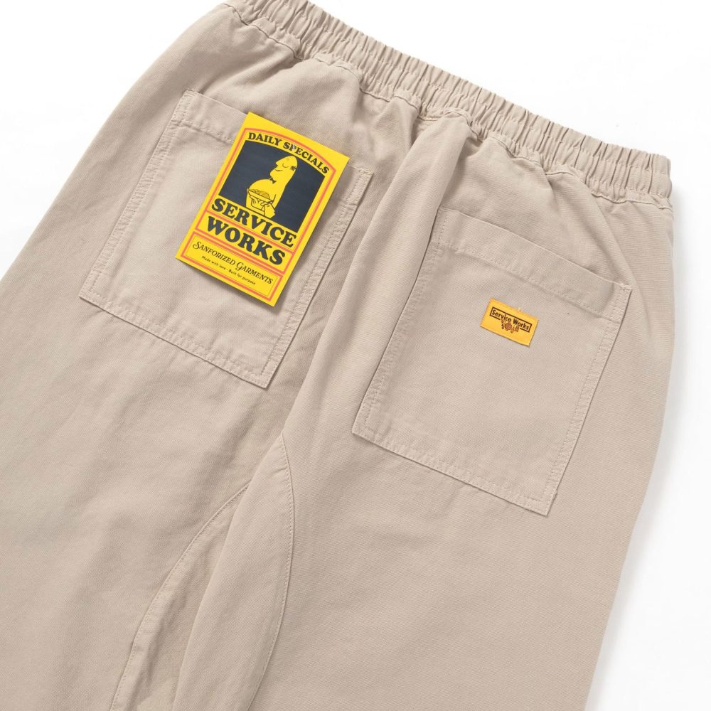 Service Works Classic Chef Pant - Stone