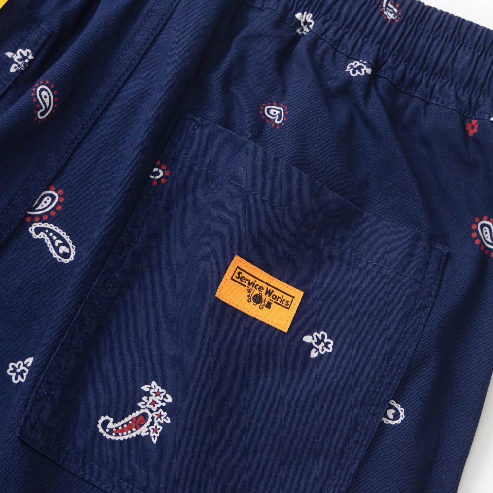 Service Works Paisley Chef Short - Royal