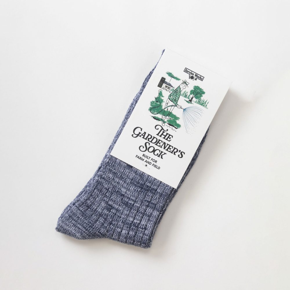 Service Works The Gardener's Sock - Navy Service Works The Gardener's Sock - Navy