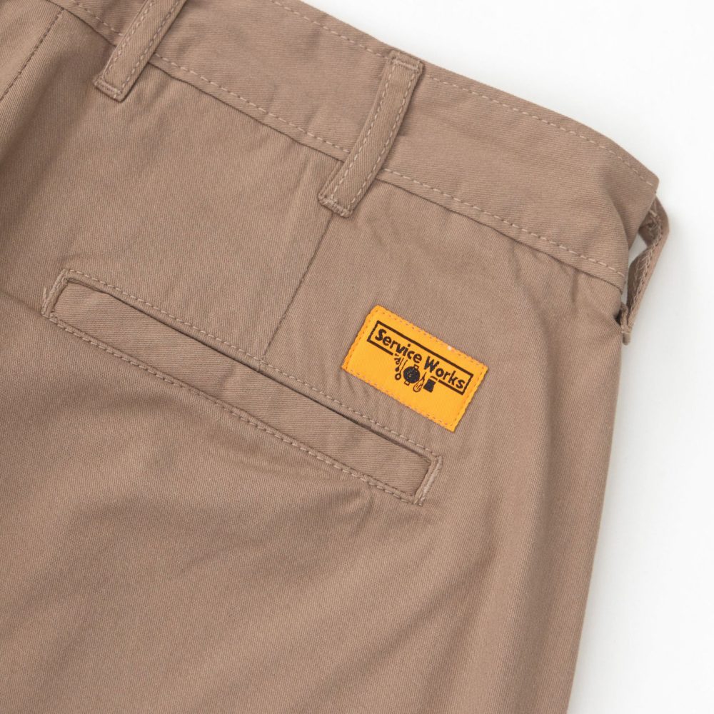 Service Works Twill Part Timer Short - Mushroom