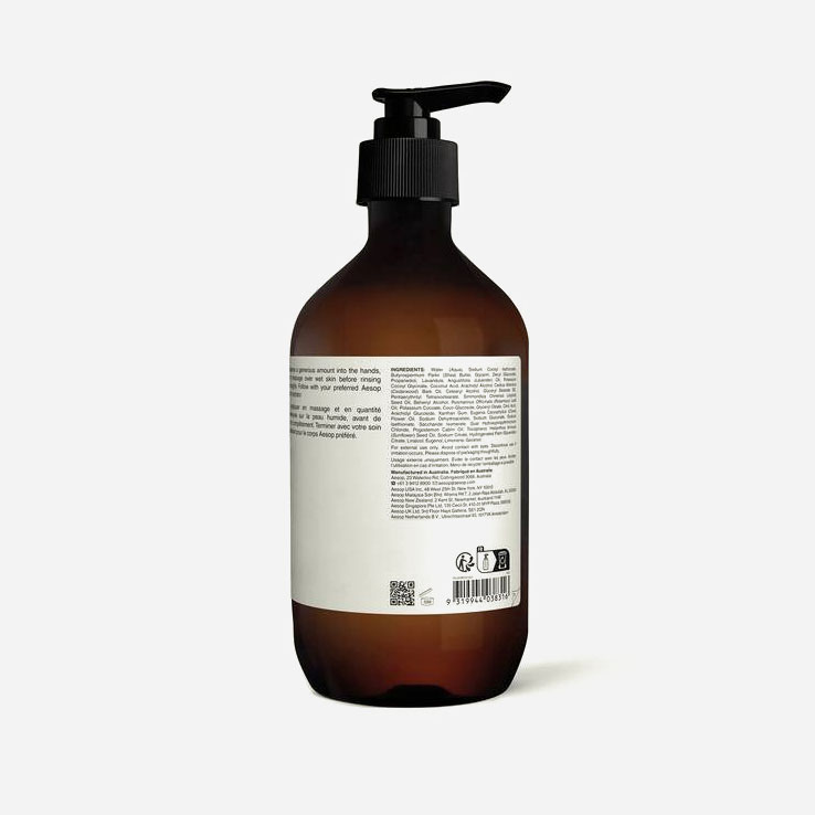 Aesop Eleos Nourishing Body Cleanser - 500ml