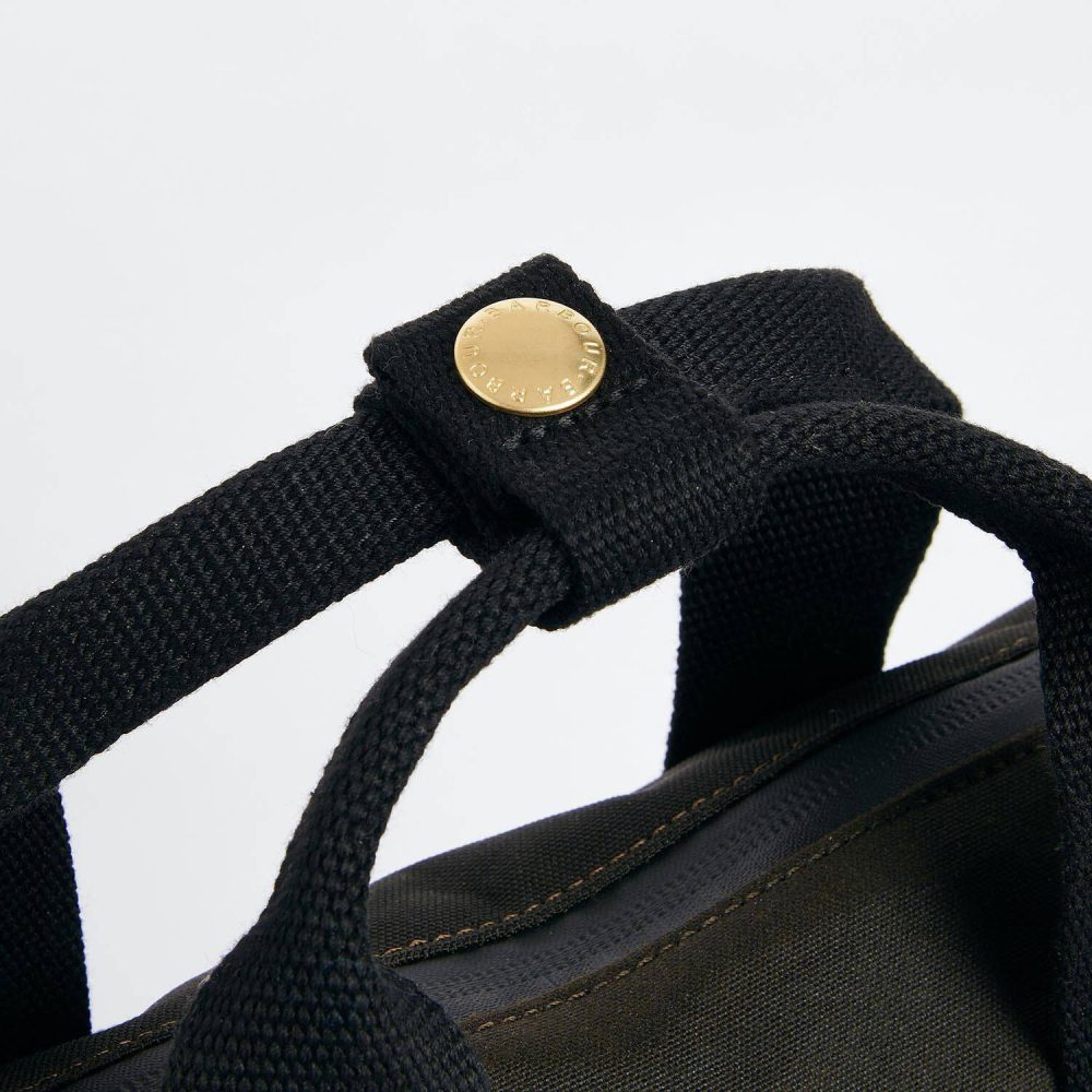Barbour Field Wax Backpack - Olive/Black Barbour Field Wax Backpack - Olive/Black