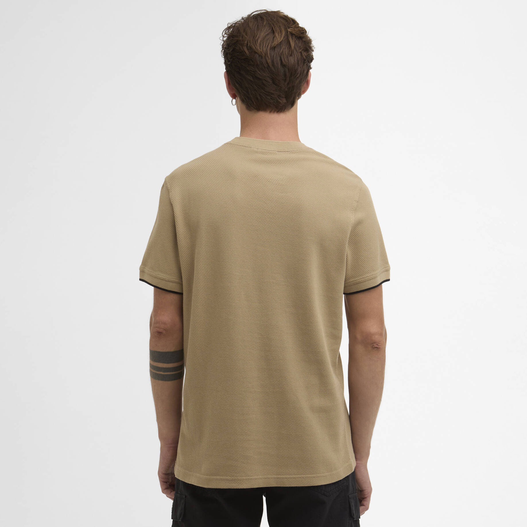 Barbour International Eamon Pique Tee - Coriander