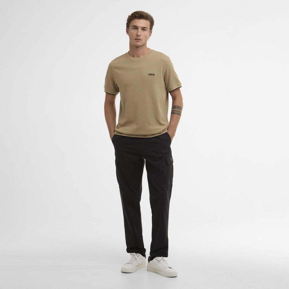 Barbour International Eamon Pique Tee - Coriander