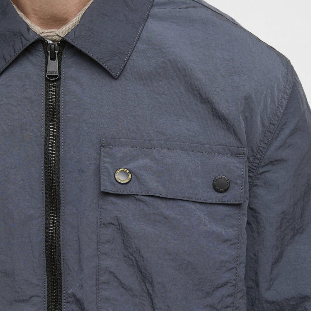 Barbour International Inline Overshirt - Storm Grey Barbour International Inline Overshirt - Storm Grey