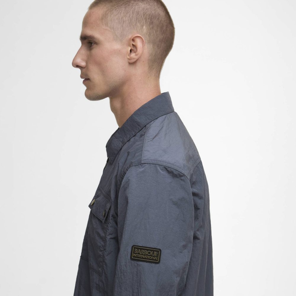 Barbour International Inline Overshirt - Storm Grey Barbour International Inline Overshirt - Storm Grey