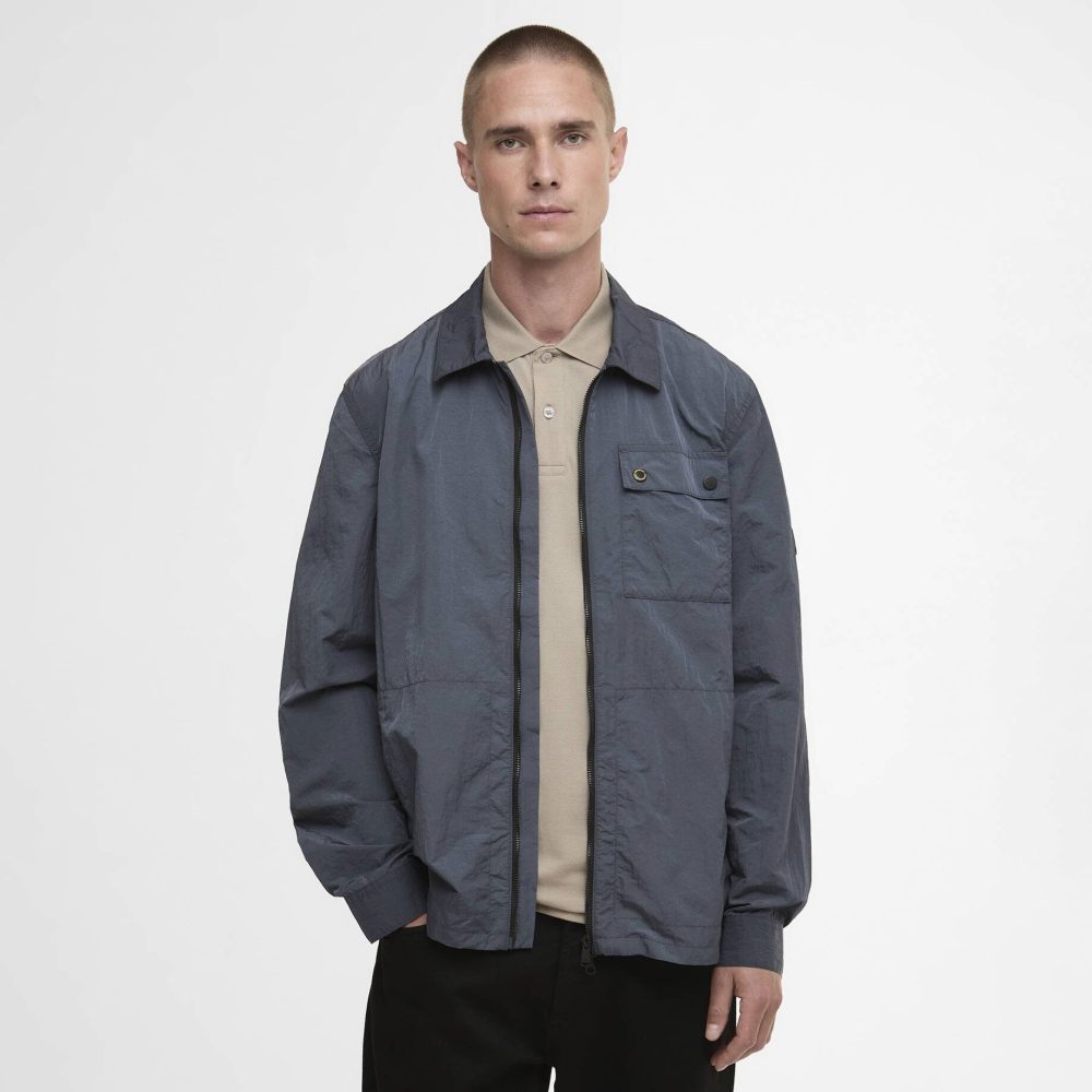 Barbour International Inline Overshirt - Storm Grey Barbour International Inline Overshirt - Storm Grey