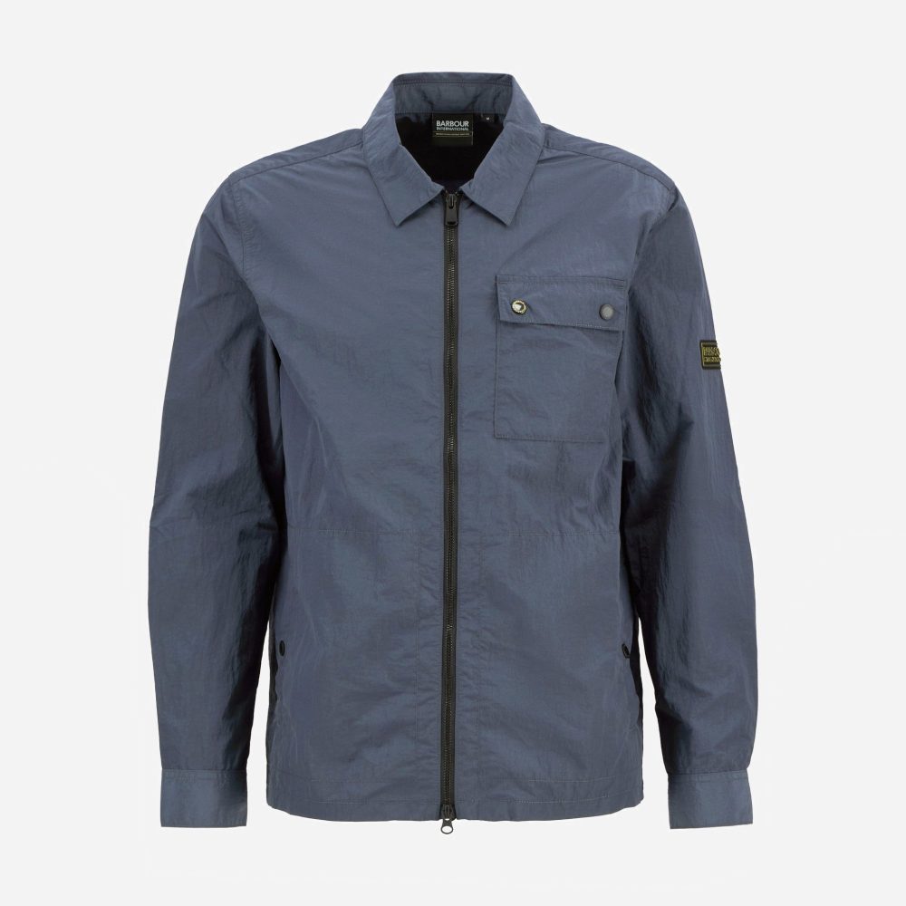 Barbour International Inline Overshirt - Storm Grey Barbour International Inline Overshirt - Storm Grey