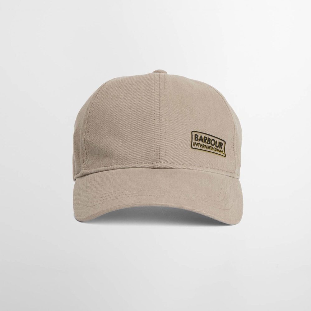 Barbour International Norton Drill Sports Strapback Cap - Concrete Barbour International Norton Drill Sports Strapback Cap - Concrete