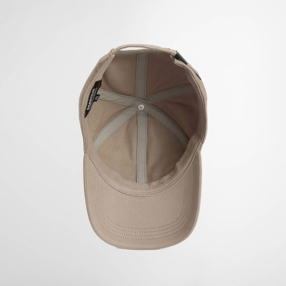 Barbour International Norton Drill Sports Strapback Cap - Concrete