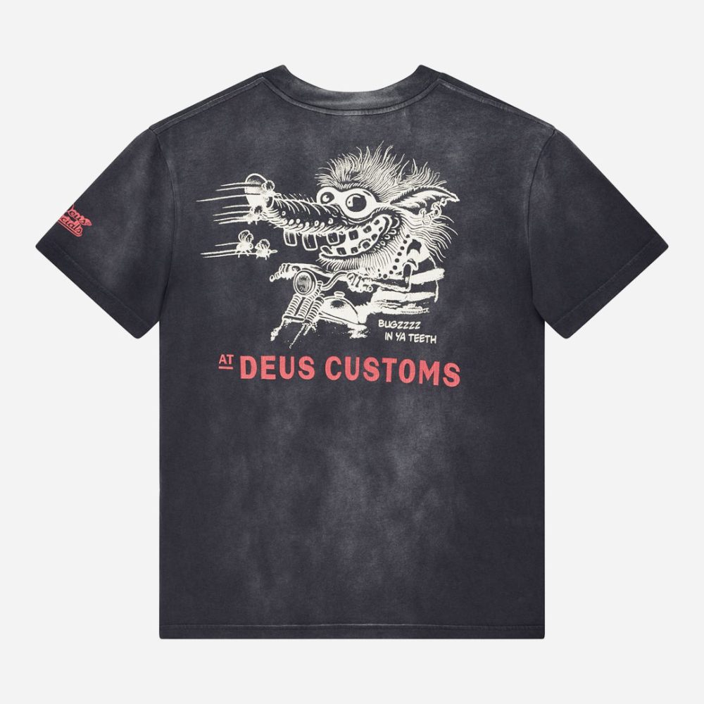 Deus Ex Machina Bugzzz Tee - Black Beauty Deus Ex Machina Bugzzz Tee - Black Beauty