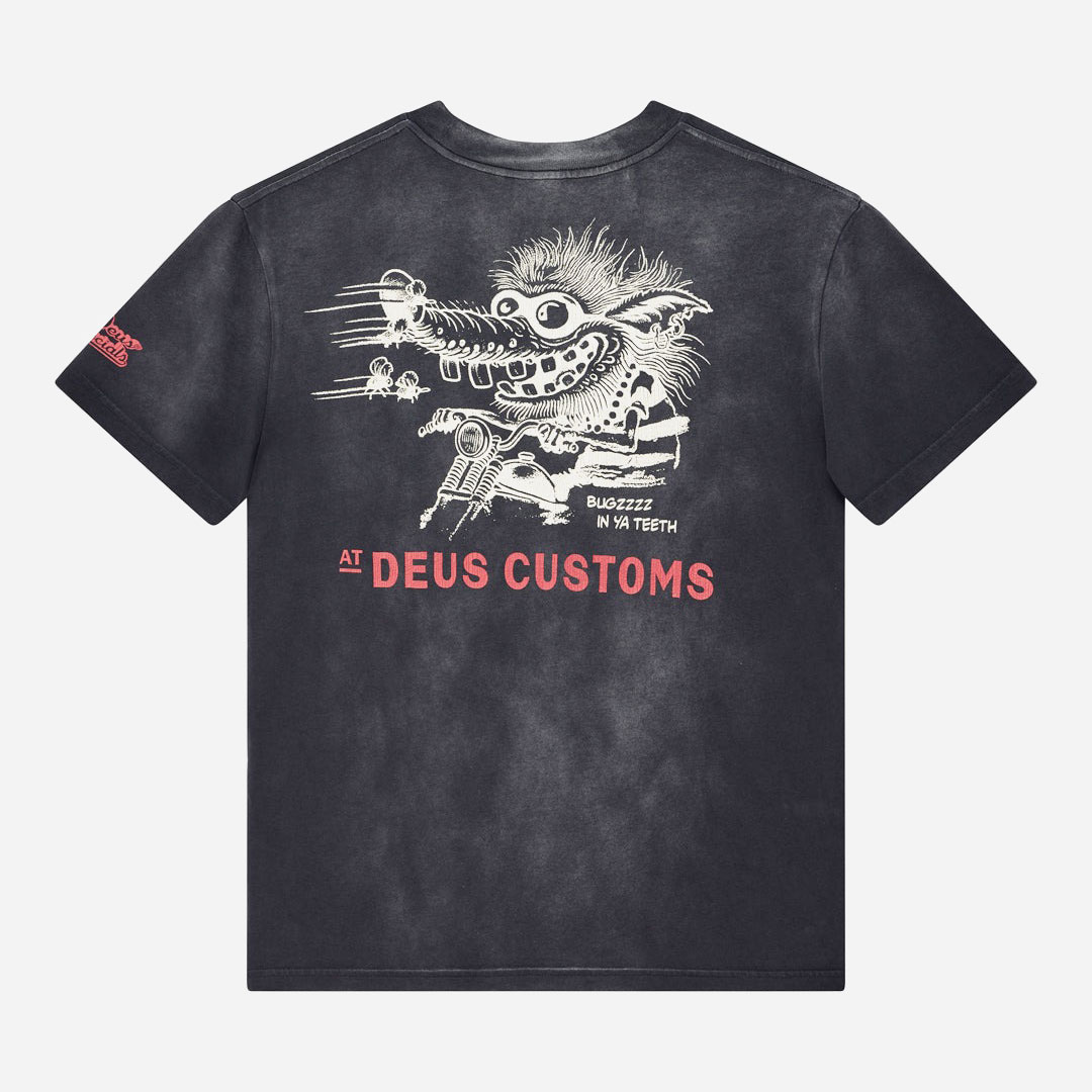 Deus Ex Machina Bugzzz Tee - Black Beauty