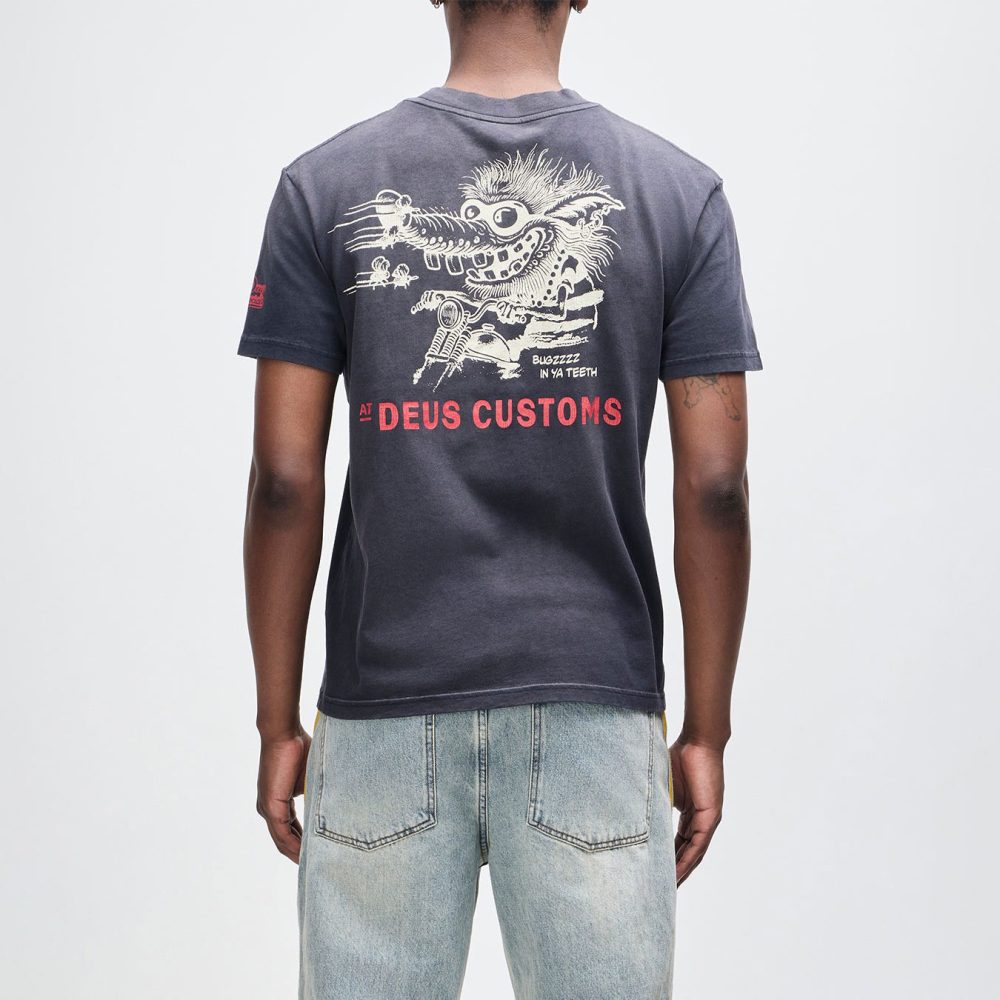 Deus Ex Machina Bugzzz Tee - Black Beauty Deus Ex Machina Bugzzz Tee - Black Beauty