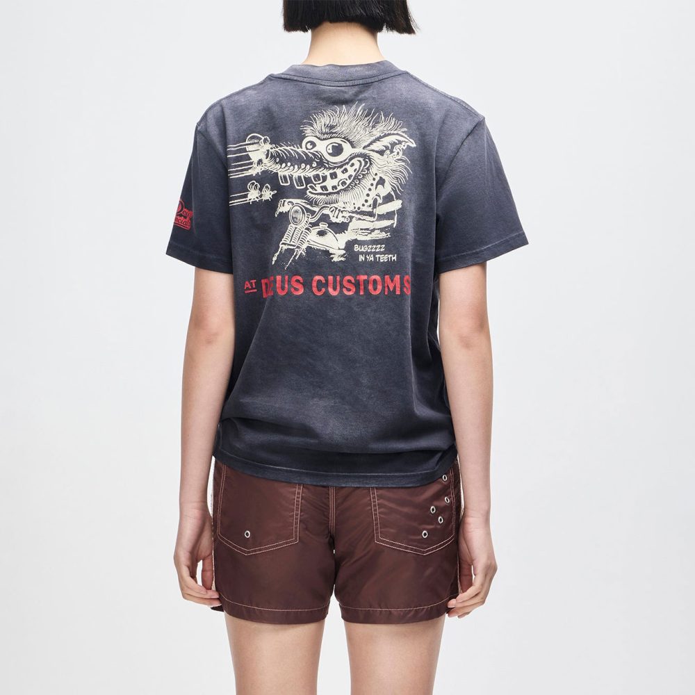 Deus Ex Machina Bugzzz Tee - Black Beauty Deus Ex Machina Bugzzz Tee - Black Beauty