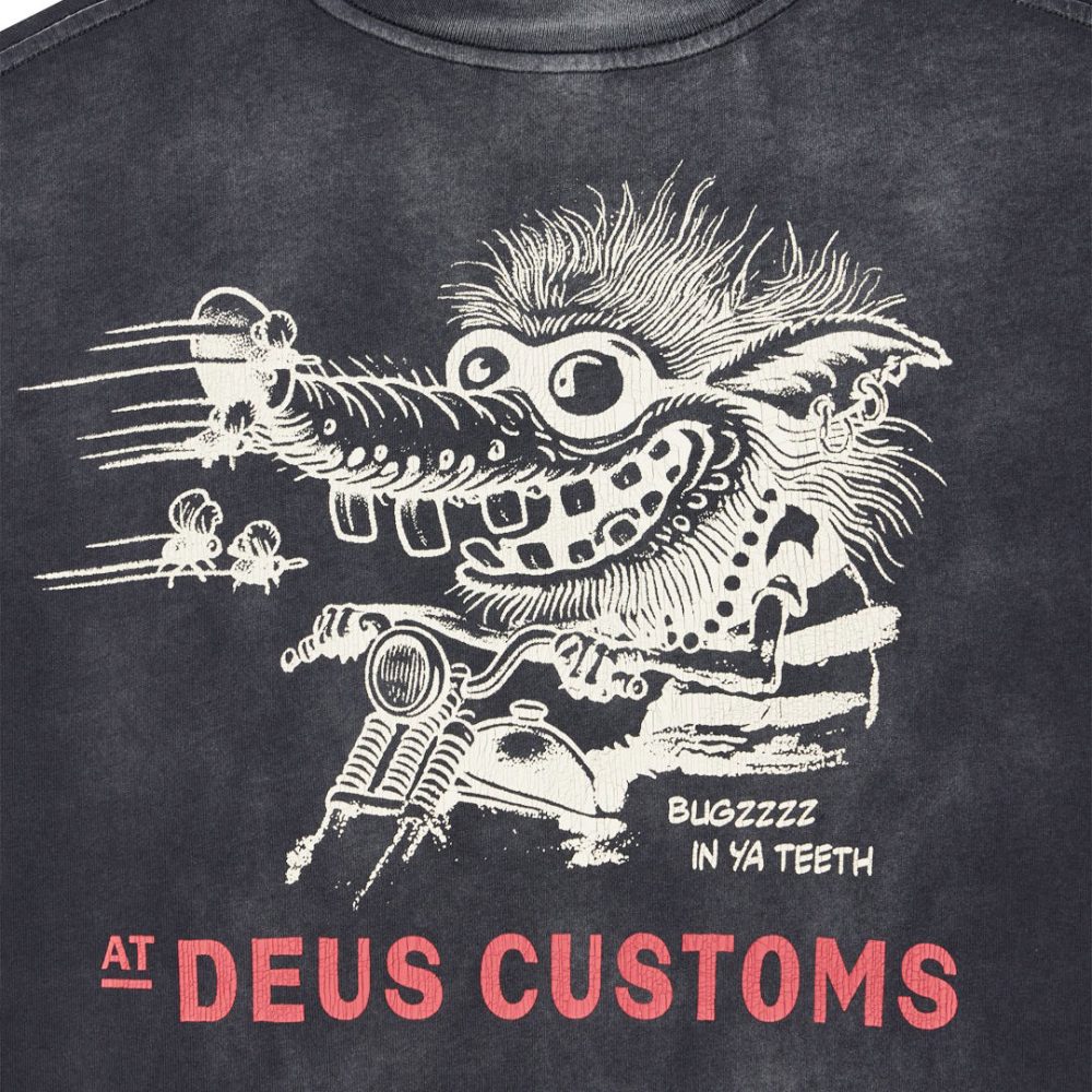 Deus Ex Machina Bugzzz Tee - Black Beauty Deus Ex Machina Bugzzz Tee - Black Beauty