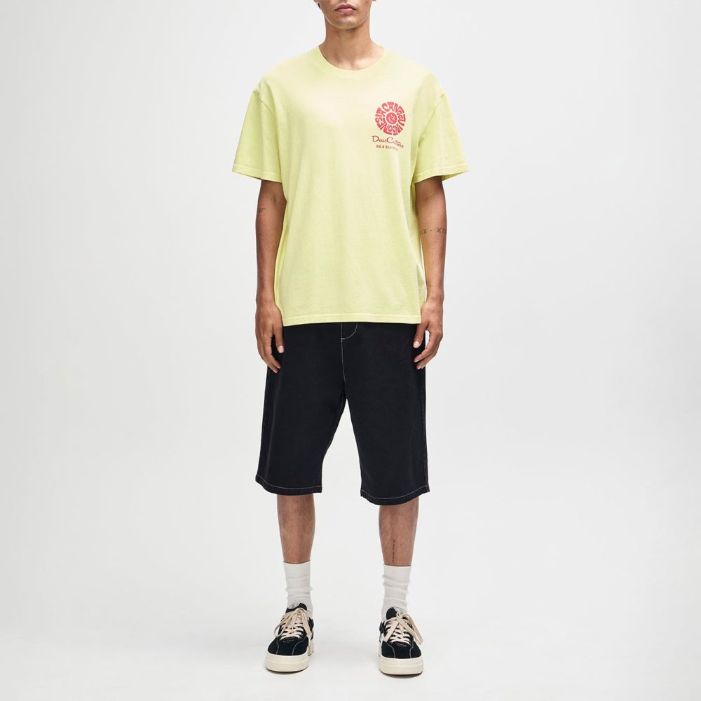 Deus Ex Machina Canggu Address Tee - Canary Yellow