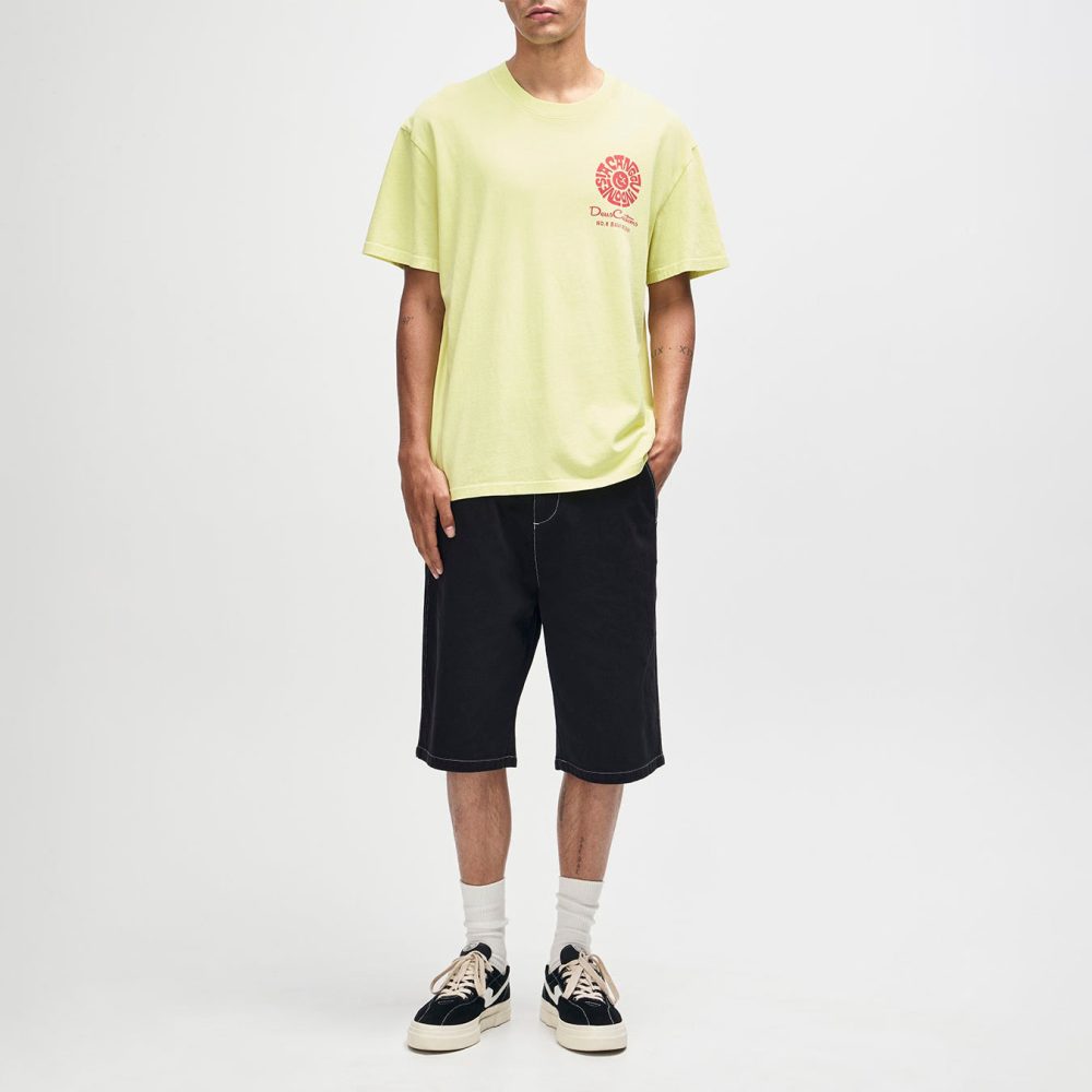 Deus Ex Machina Canggu Address Tee - Canary Yellow