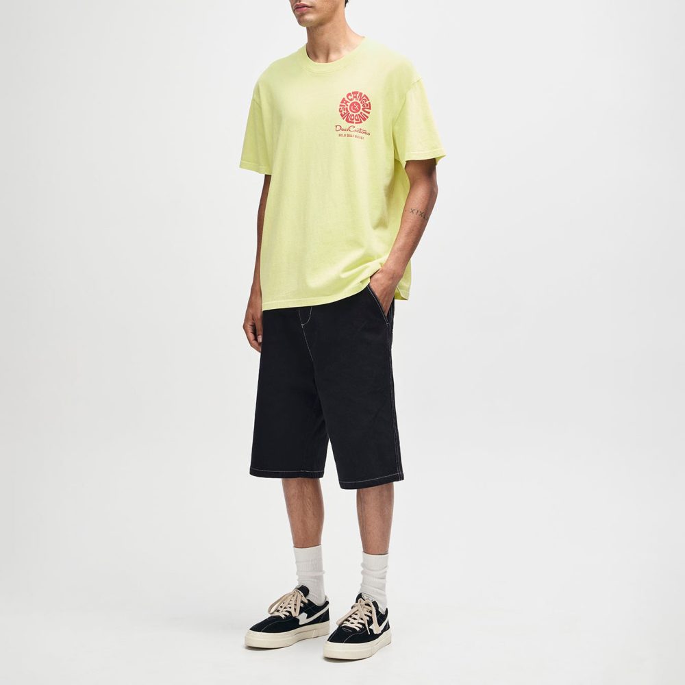Deus Ex Machina Canggu Address Tee - Canary Yellow