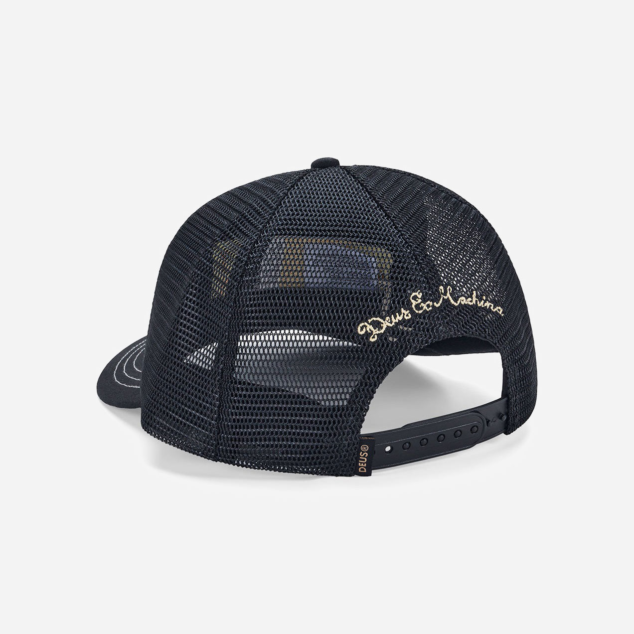 Deus Ex Machina Malden Trucker Cap - Black