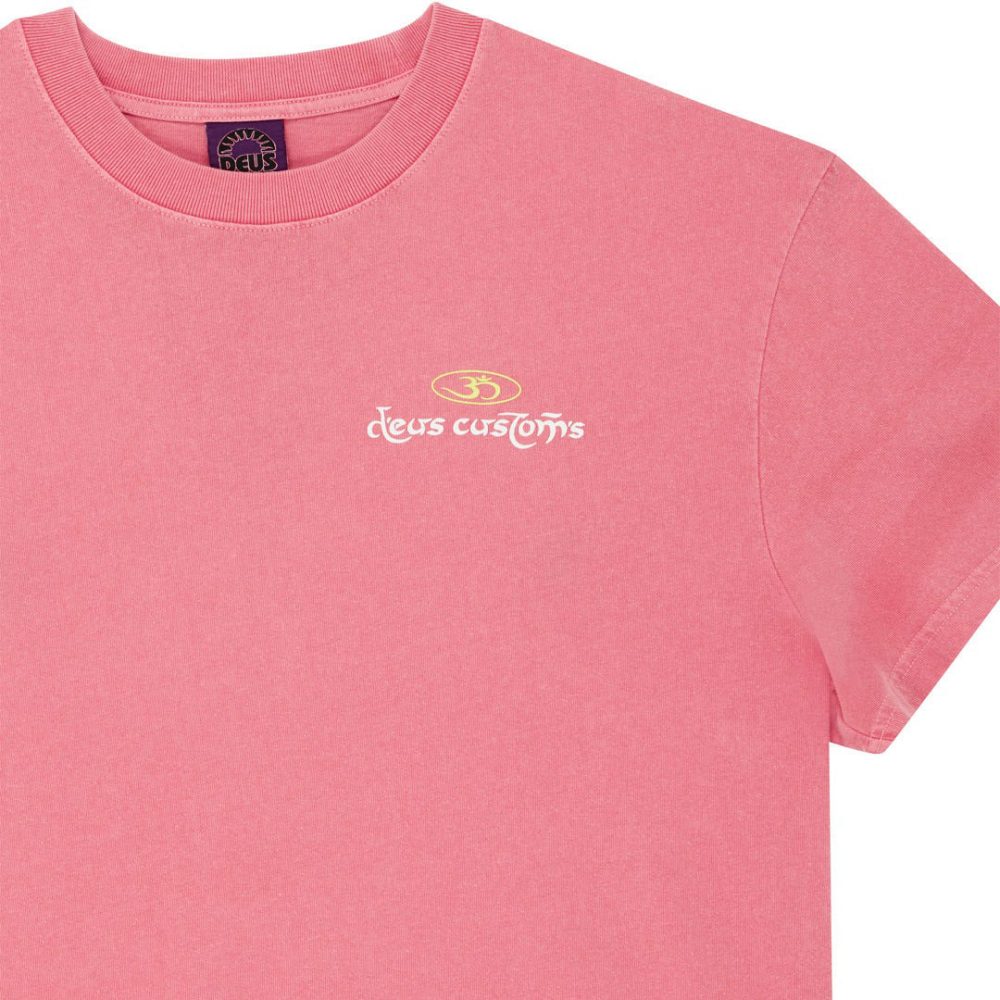 Deus Ex Machina Out Of Reach Tee - Melon Red