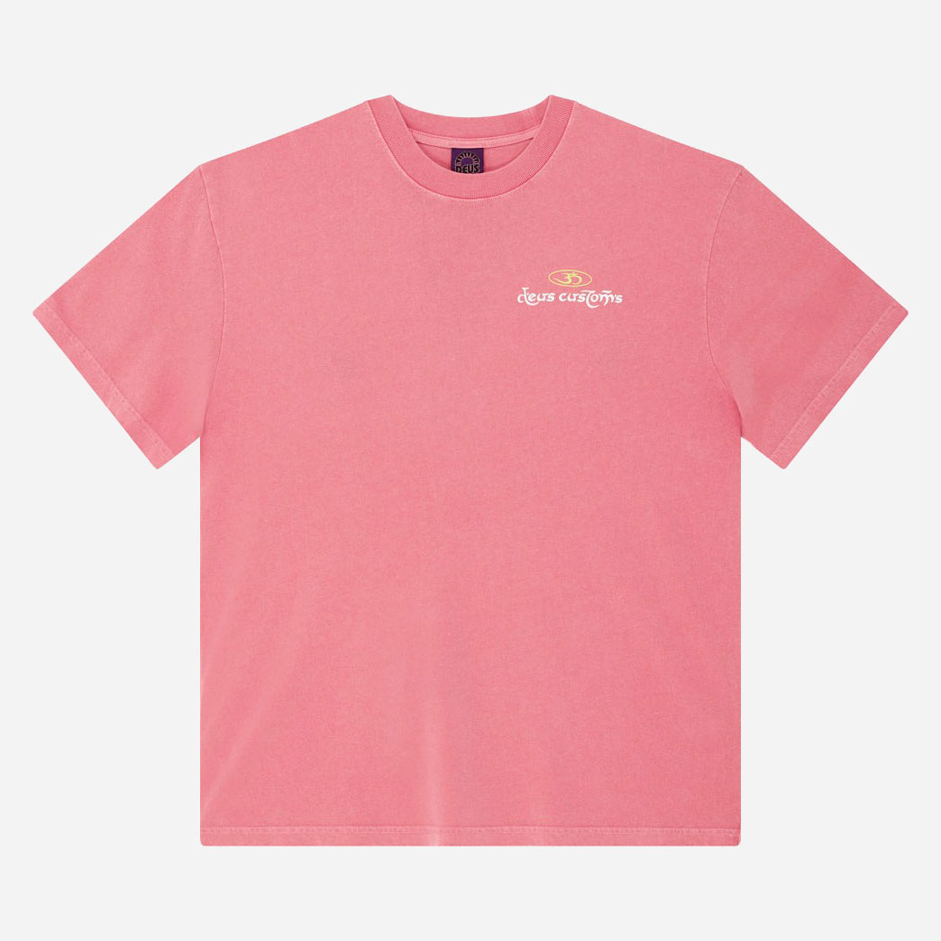 Deus Ex Machina Out Of Reach Tee - Melon Red