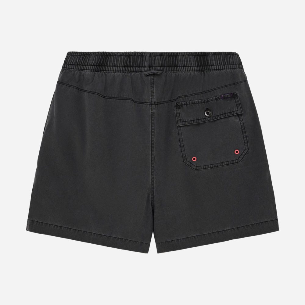 Deus Ex Machina Sandbar Garment Dyed Short - Anthracite