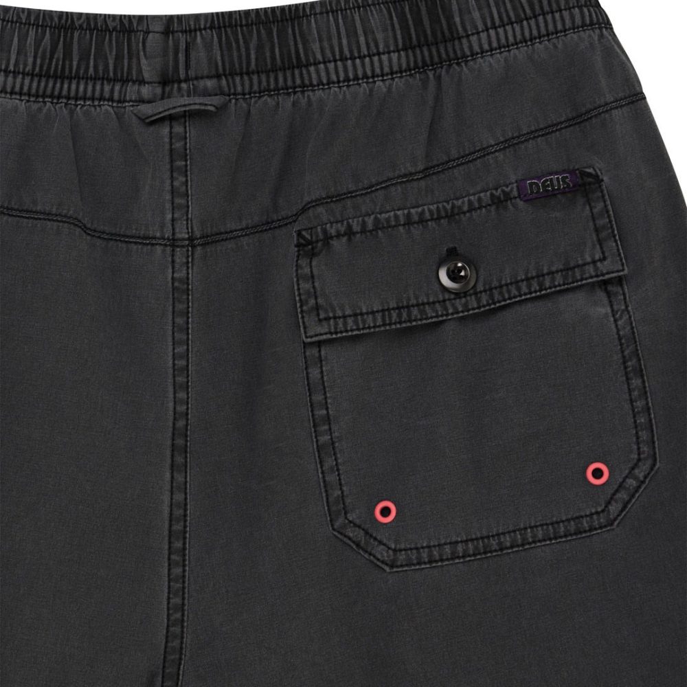 Deus Ex Machina Sandbar Garment Dyed Short - Anthracite