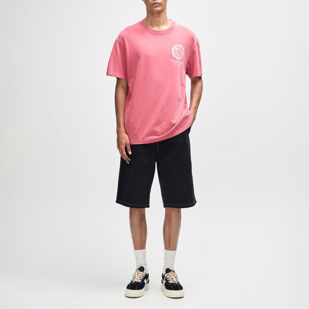 Deus Ex Machina Tokyo Address Tee - Melon Red Deus Ex Machina Tokyo Address Tee - Melon Red