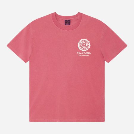 Deus Ex Machina Tokyo Address Tee - Melon Red Deus Ex Machina Tokyo Address Tee - Melon Red