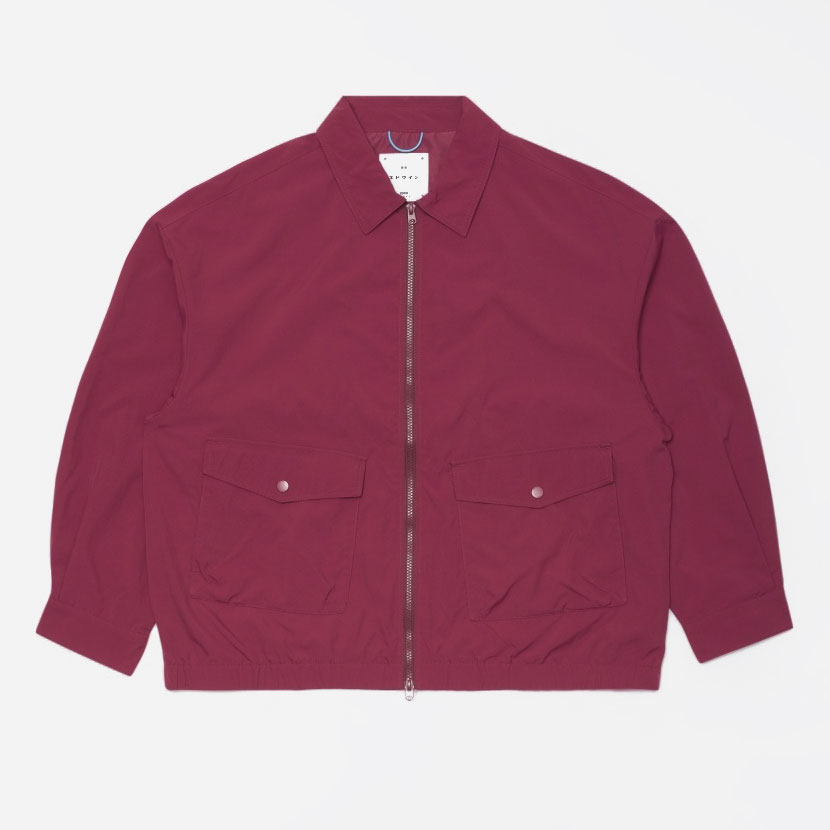 Edwin Chaos Jacket - Red Plum