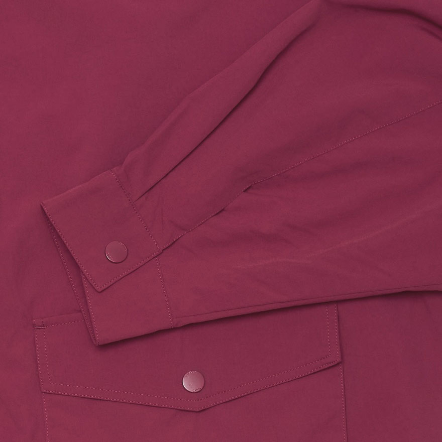 Edwin Chaos Jacket - Red Plum