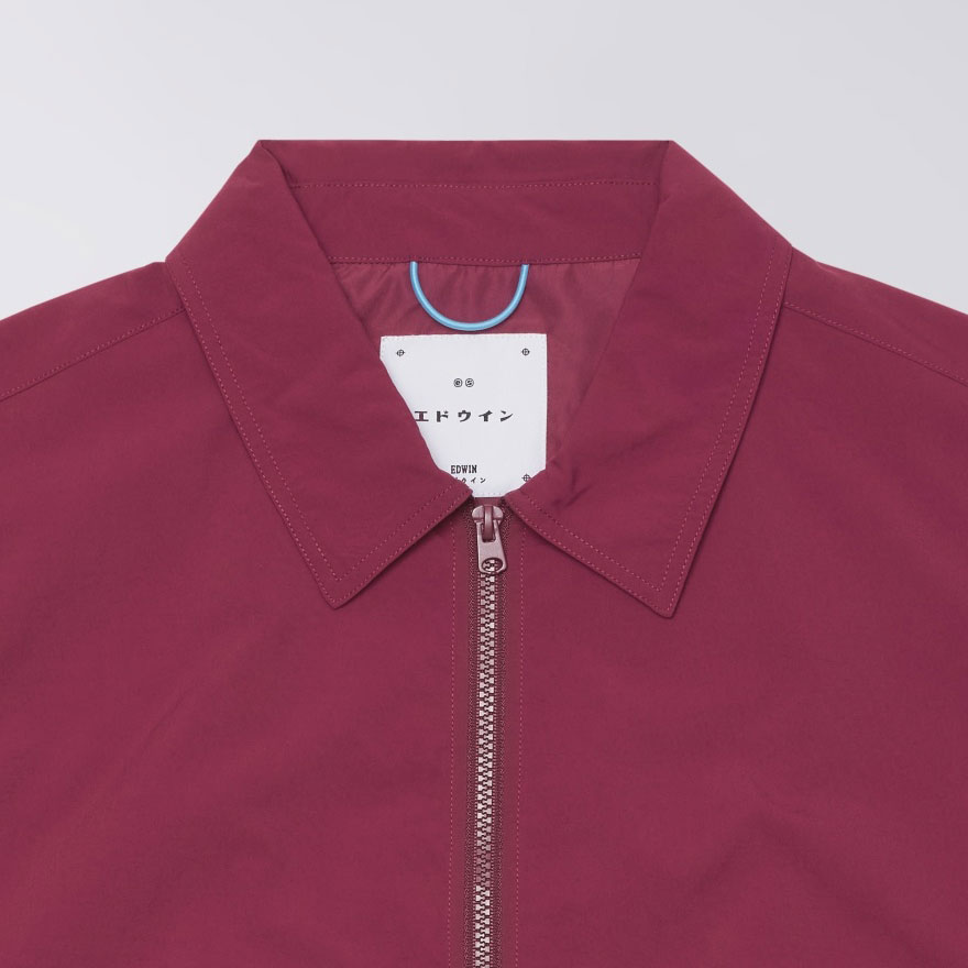 Edwin Chaos Jacket - Red Plum
