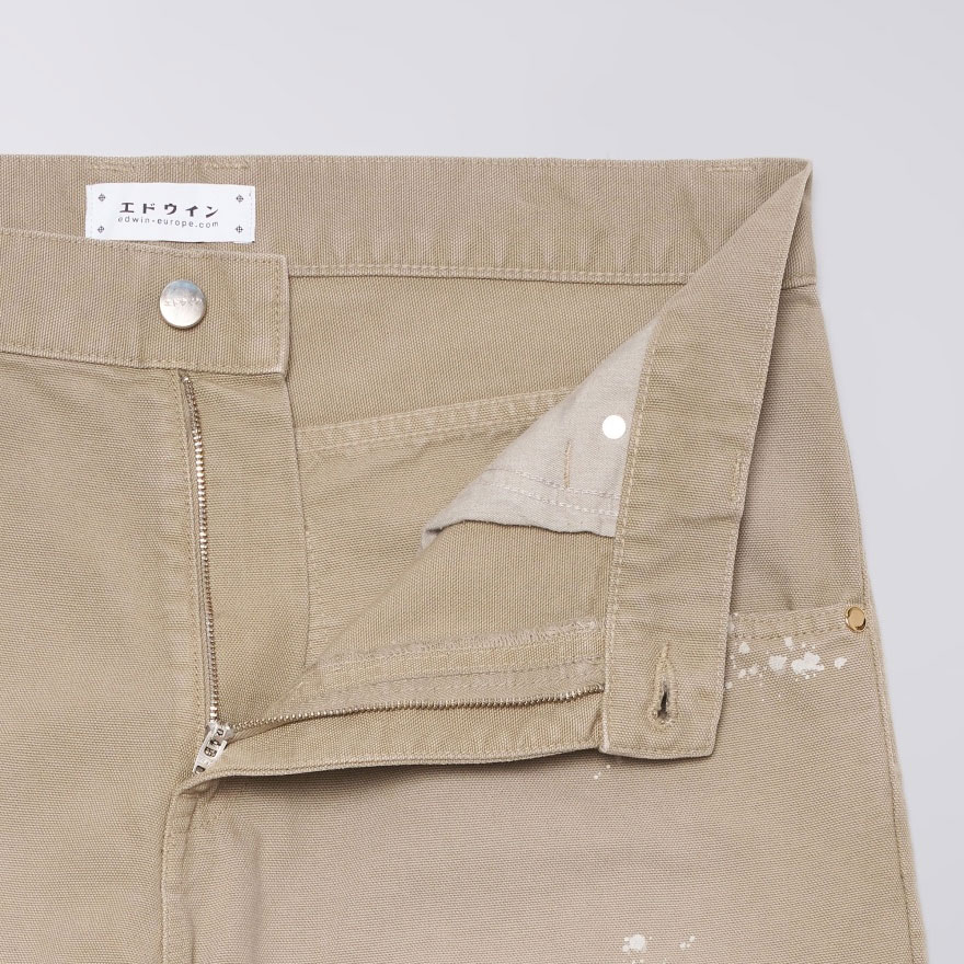 Edwin Double Knee Tyrell Pant - Seneca Rock/Paint Splattered